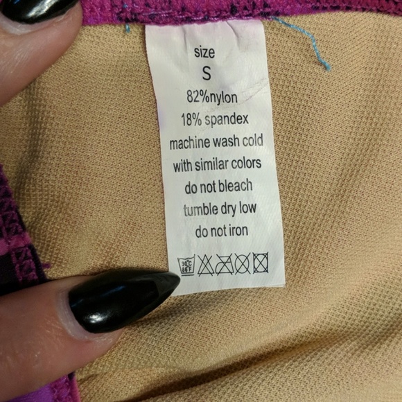 For Jessica! - Neon Purple Hibiscus Bikini - Picture 4 of 5